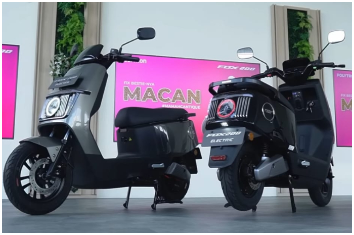 Tampilan Polytron Fox 200 dengan fitur pintarnya.