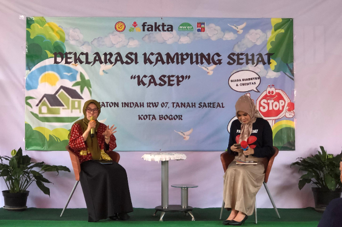 Seminar tentang Kampung Sehat yang dilaksanakan oleh Warga Kampung Pabaton Indah.