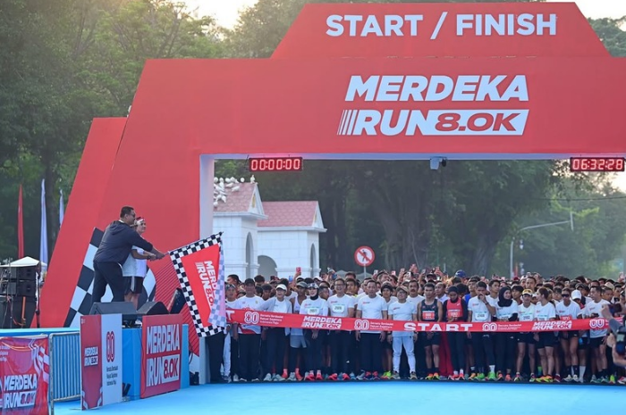 Walkathon Merdeka Padukan Gaya Hidup Sehat dan Semangat Kebangsaan, Ribuan Pelari Banjiri ...