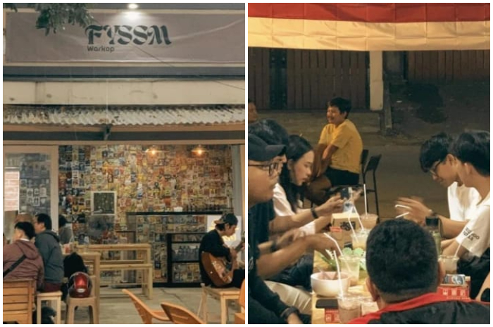 Warkop FYSSM di Jl. Merak No. 31, Tanah Sareal, Kota Bogor.
