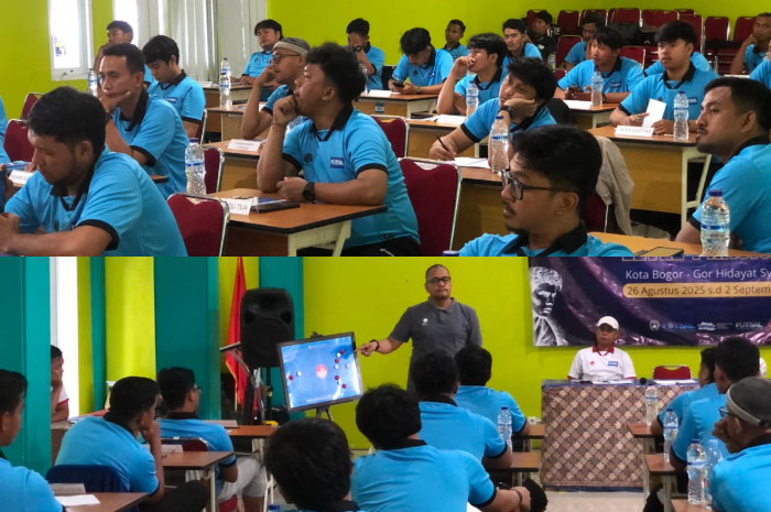 Afkot Bogor helat&nbsp;kursus pelatih futsal level nasional.