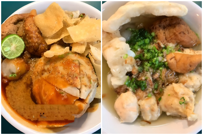 Bakso kuah pedas, sambal refill, sate kulit gede-gede, dan dimsum nori. Semua ada di Bacitul Mantul x Sambal Ayang Bebeb.