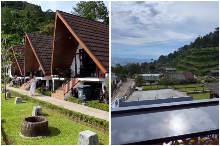 Pemandangan yang memukau di Greenview Puncak Bogor
