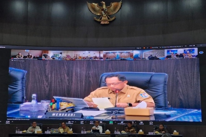 Suasana Forum yang digelar di Gedung Kemendagri terkait penanganan TBC, salah satunya di Kota Bogor.