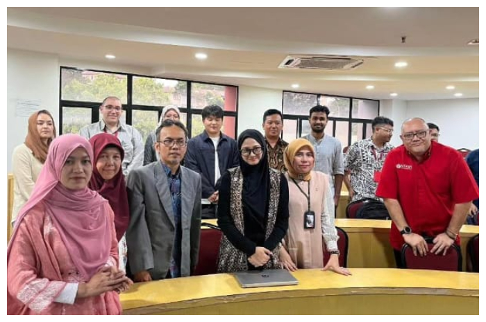 Dosen Program Studi Ilmu Komunikasi Universitas Djuanda Bogor turut berpartisipasi dalam kegiatan Visiting Lecture yang diselenggarakan di Universitas Geomatika Malaysia.