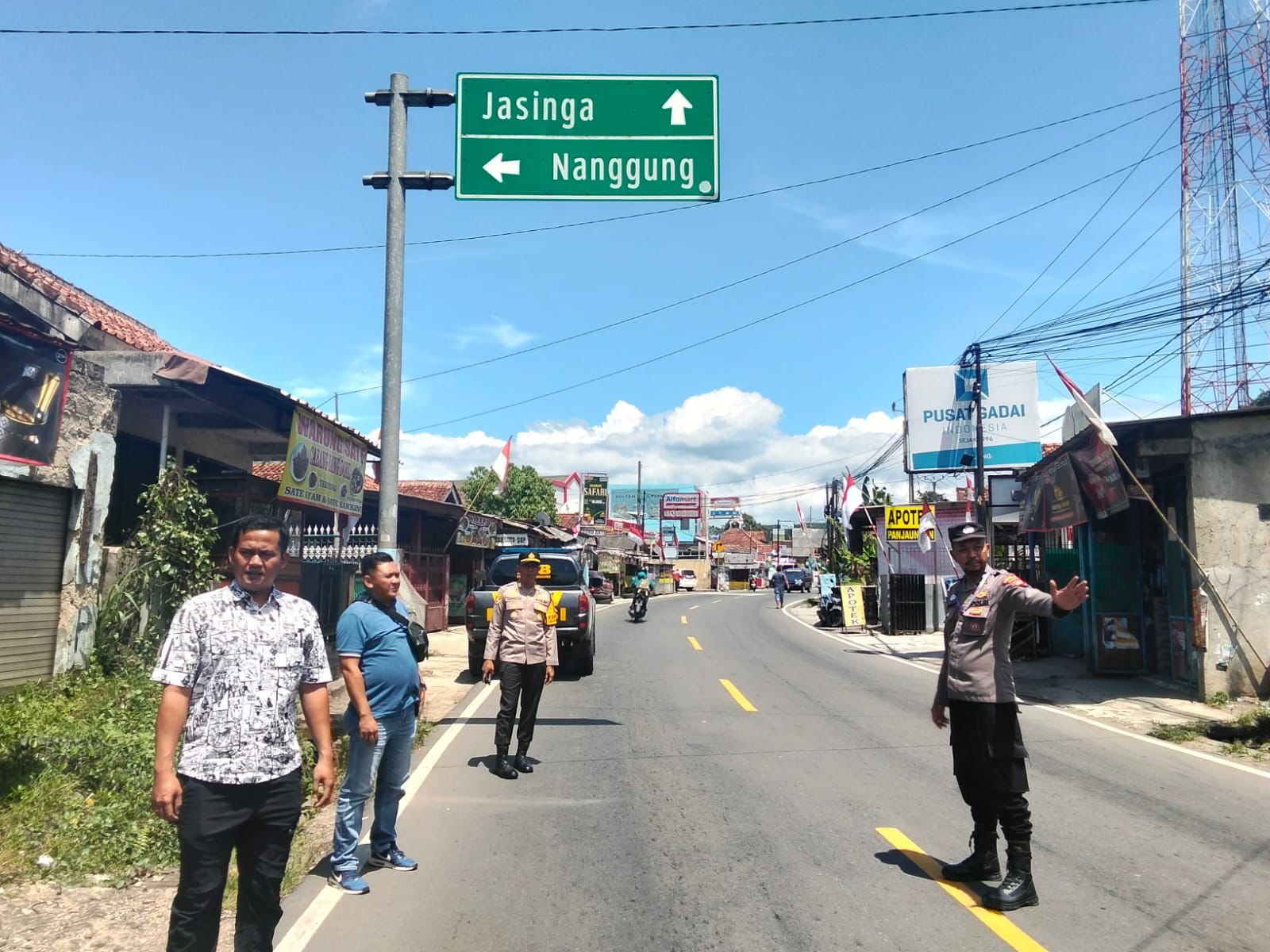 Polres Bogor lakukan penyekatan terhadap pelajar diseluruh wilayah Kabupaten Bogor, Kamis 28 Agustus 2025.