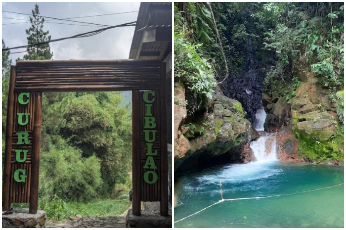 Suasana di kawasan Curug Cibulao Megamendung, Bogor.