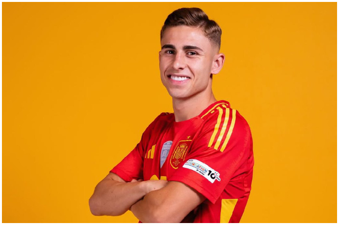 Gelandang Barcelona Fermin Lopez yang kini jadi incaran utama Chelsea.