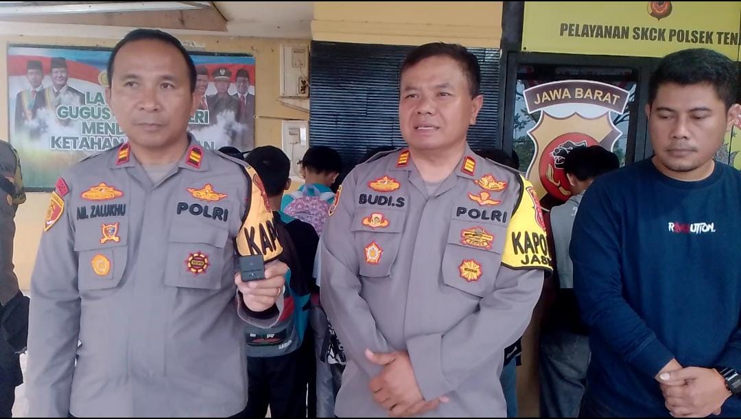 Kapolsek Tenjo Iptu AM. Zalukhu
