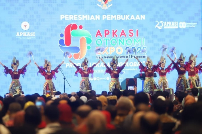 Suasana acara Apkasi Otonomi Expo 2025