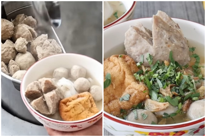 Menu Bakso Klik di kawasan Cimanggu, Tanah Sareal Kota Bogor.