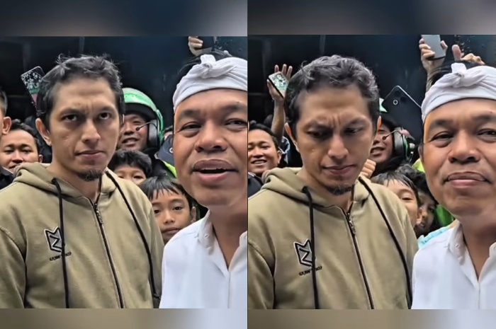 Pasca aksi unjuk rasa Gubernur Jawa Barat Dedi Mulyadi saat mendatangi salah satu restoran.