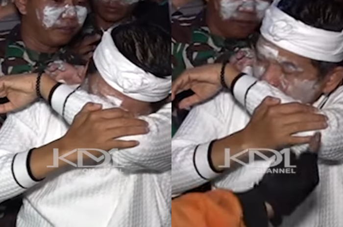 Gubernur Jawa Barat Dedi Mulyadi dilempar botol saat temui pendemo
