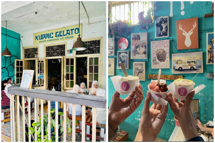 Kuppic Gelato di Jl. Suryakencana No.204, Babakan Pasar, Kecamatan Bogor Tengah, Kota Bogor.
