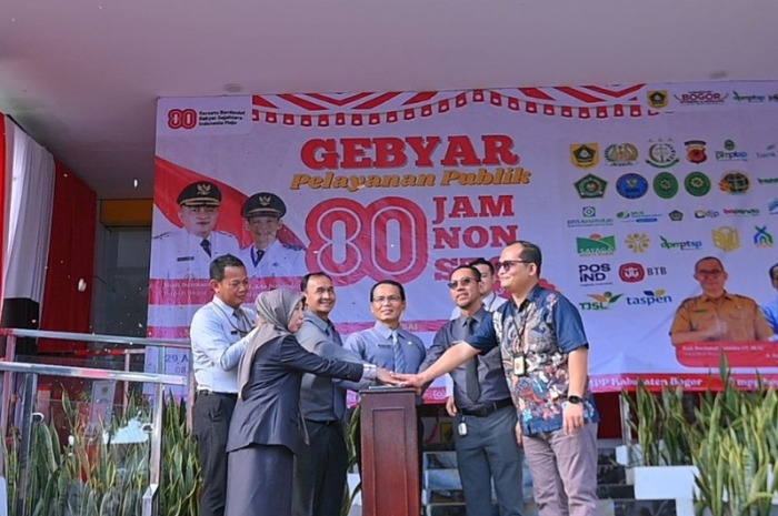 Pembukaan layanan publik 80 jam nonstop Pemkab Bogor
