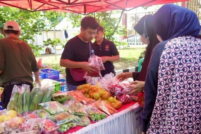 Gerakan Pangan Murah di Kabupaten Bogor.