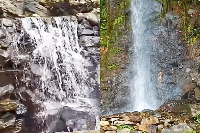 Air terjun di Desa Ciasmara, Pamijahan, Bogor