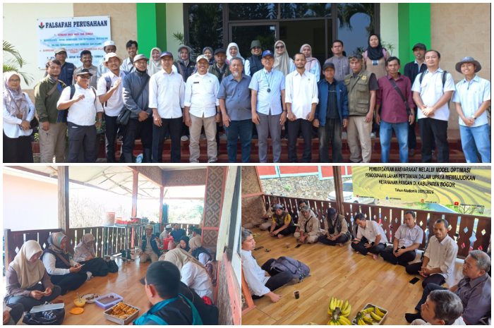 Kegiatan PKM Tim Dosen dan Mahasiswa Universitas Nusa Bangsa di Balai Penyuluhan Pertanian (BPP) VII Ciawi, Kabupaten Bogor.