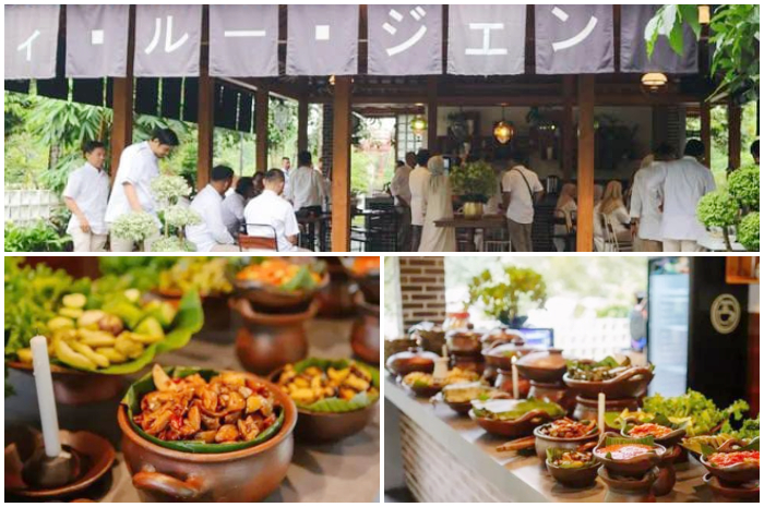 Suasana dan menu yang ada di Kebone DW.