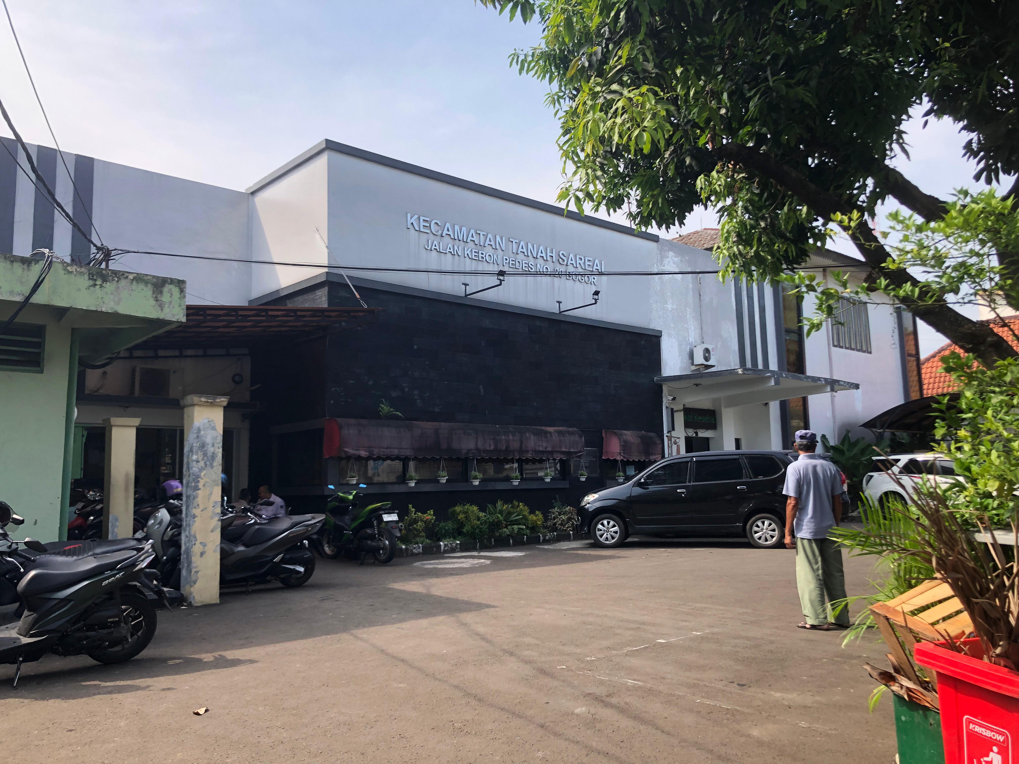 Kantor Kecamatan Tanah Sareal diprediksi ikut terdampak pembangunan underpass Kebon Pedes, Kota Bogor