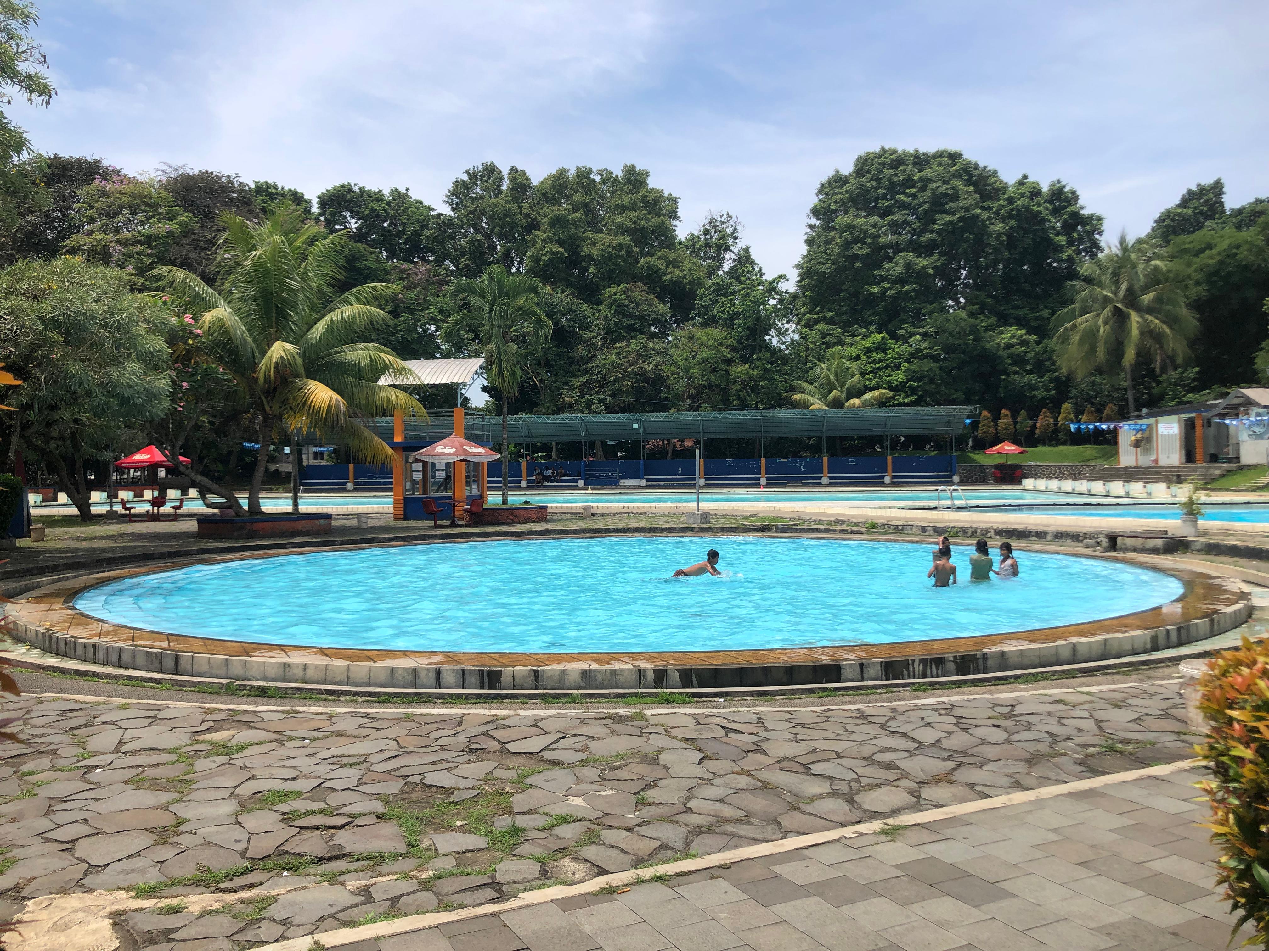 Kondisi terkini Kolam Renang Mila Kencana Kota Bogor, tempat ini akan ditutup mulai pekan depan.