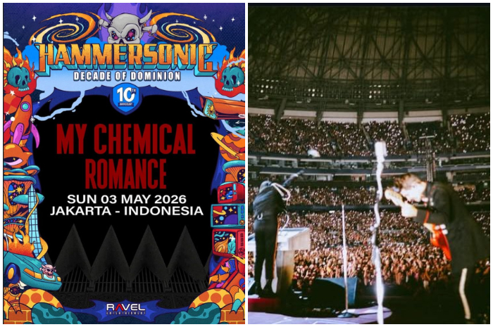 Jadwal konser&nbsp;My Chemical Romance di Indonesia.