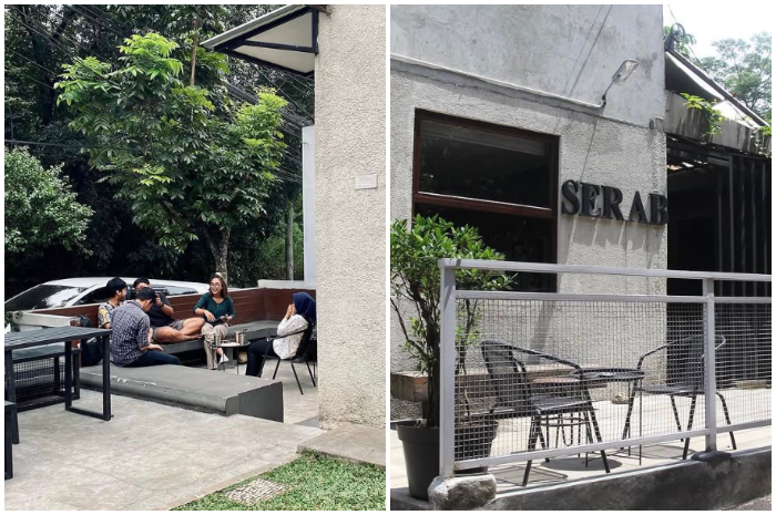 Suasana&nbsp;Serab Coffee Brewery di kawasan Sukmajaya, Kota Depok.