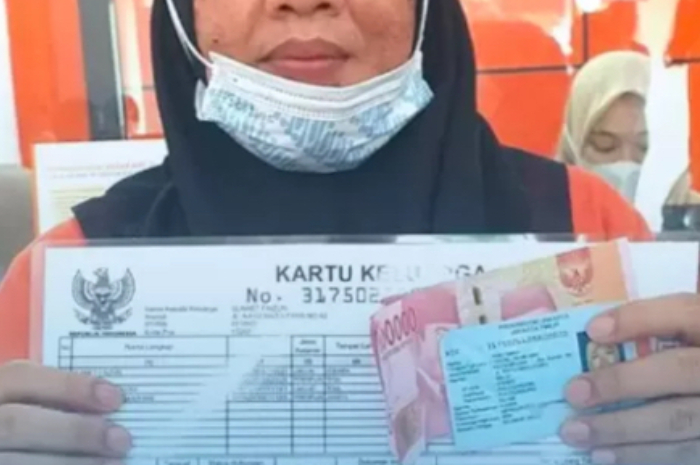 ILUSTRASI : Penyaluran Bansos kategori BPNT.
