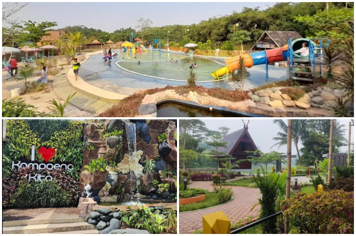 Suasana di dalam kawasan Wisata Kampoeng Kita Bekasi.