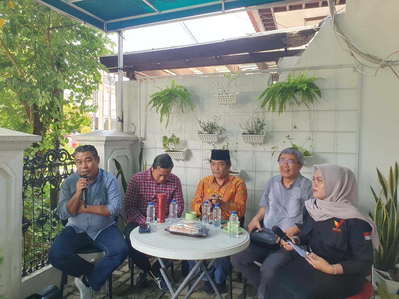 Founder LS Vinus saat menyampaikan penjelasan terkait wacana reformasi jilid II.