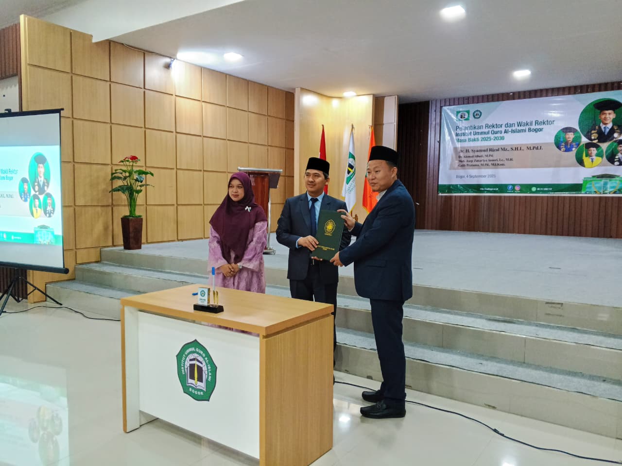 IUQI Bogor resmi memiliki rektor barunya, Dr. Syamsul Rizal Mz periode 2025&ndash;2030.
