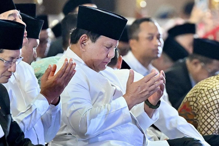 Presiden Prabowo Hadiri Acara Maulid Nabi di Masjid Istiqlal