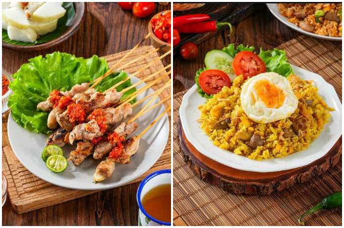 Sate Taichan khas dari Gerobak Taichan Mas Ikal di Kota Depok.