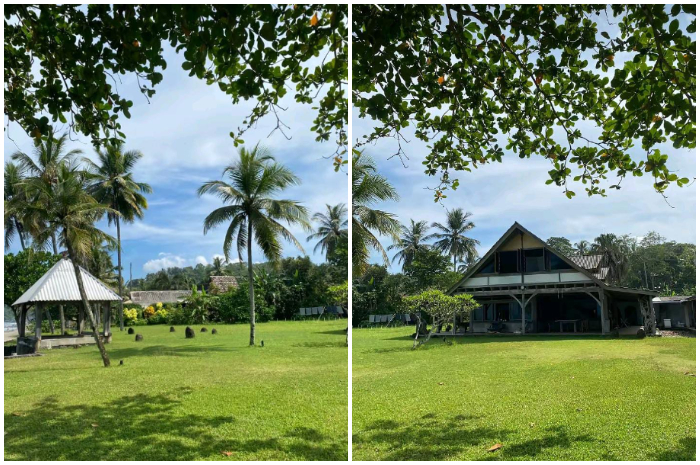 Suasana di kawasan Sea Vibes Sukabumi yang mencuri perhatian wisatawan.
