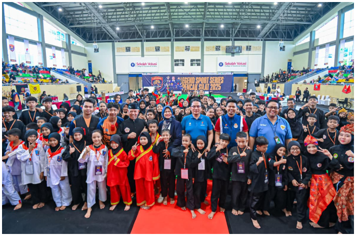 Legend Sport Series Pencak Silat 2025 di Gymnasium IPB, Kabaputen Bogor.