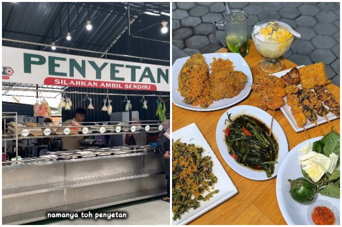 Penyetan 234 di Katulampa Bogor dengan menu beragam dan varian sambal.