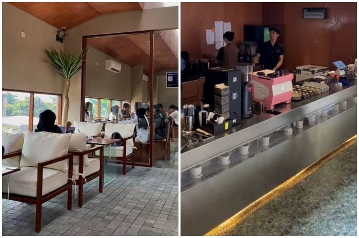 Suasana Kafe Kylau Common Space di Kota Depok.