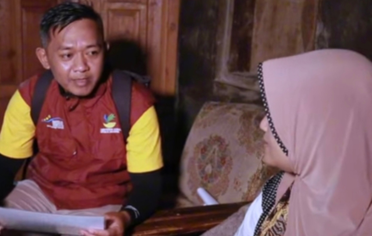 Ilustrasi penyaluran bansos