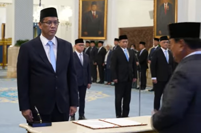 Purbaya Yudhi Sadewa dilantik sebagai Menteri Keuangan menggantikan Sri Mulyani, Senin, 8 September 2025.