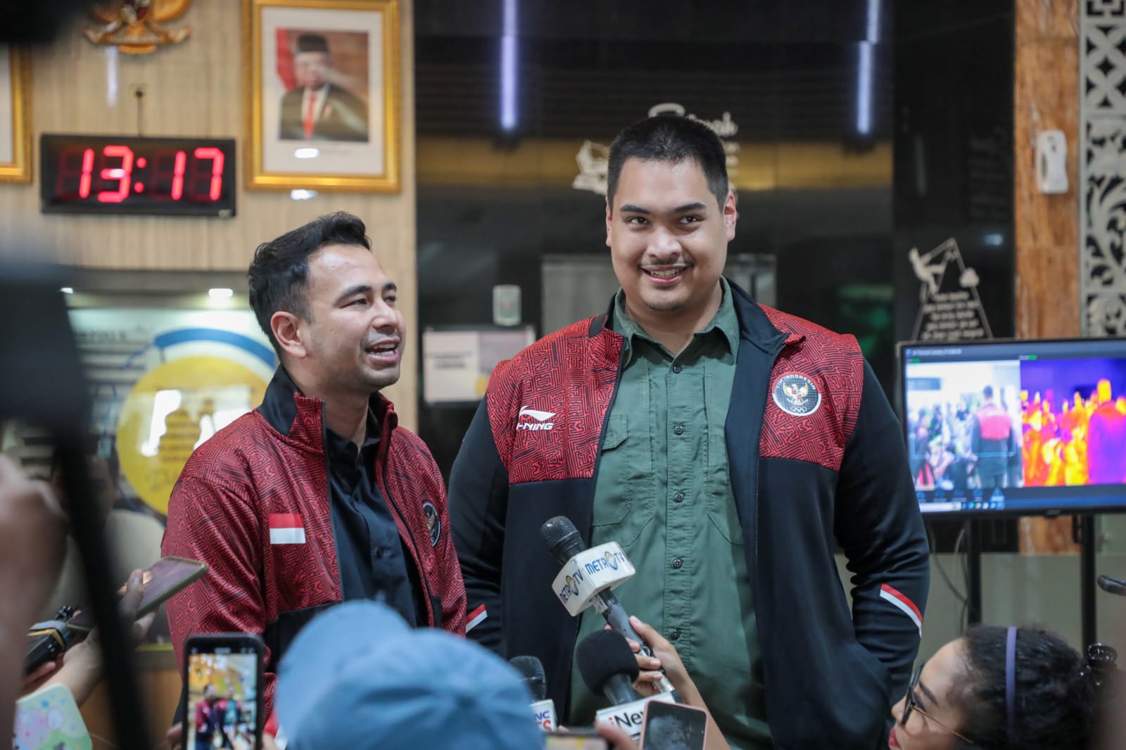 Raffi Ahmad dan Dito Ariotedjo
