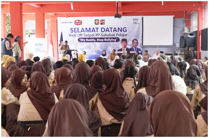 Satpol PP Kota Bogor Kick Off Program My Buddy Stop Bullying.