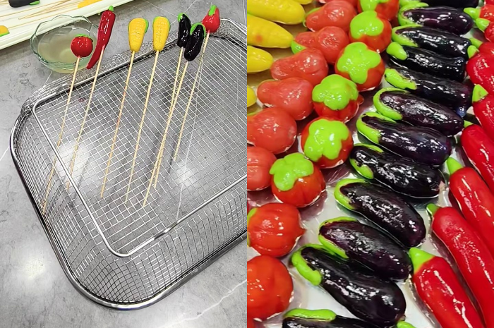 Lukchup Ubi Thailand hadir dengan warna ceria, cocok jadi camilan cantik di arisan ibu-ibu.