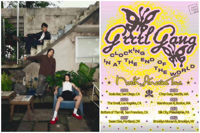 Personel grup indie pop asal Yogyakarta Grrrl Gang.