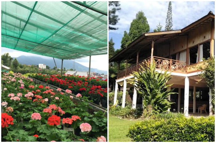 Suasana di kawasan wisata&nbsp;Argo Inkarla Cibodas, Cianjur.