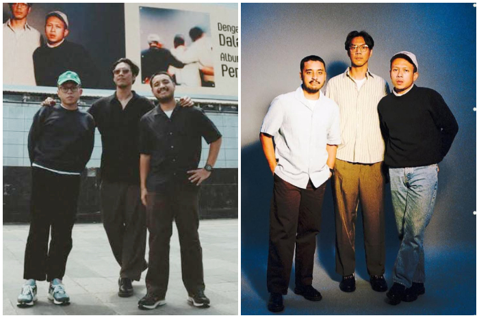 Personel Band Perunggu. Mereka baru saja merilis album kedua.