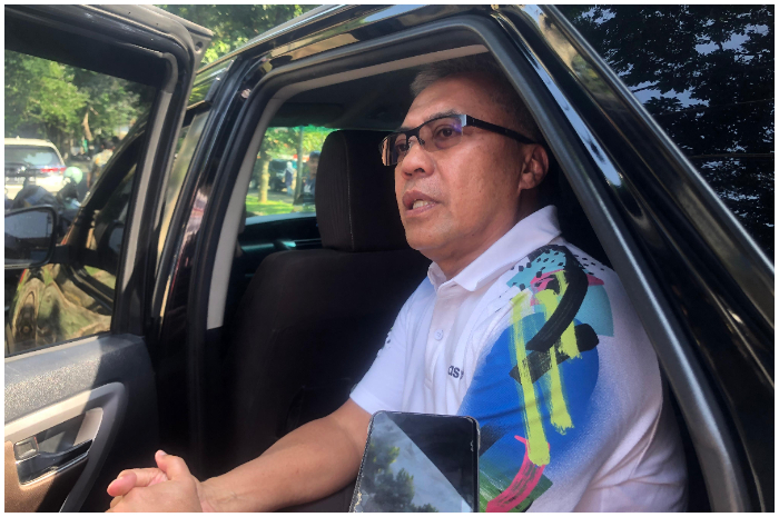 Sekretaris Daerah Kota Bogor, Denny Mulyadi saat dimintai keterangan soal program siskamping.