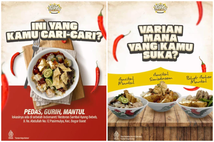 Menu baso aci di Bacitul Mantul di Jl. RE. Abdullah No. 17 , Pasir Kuda, Bogor.