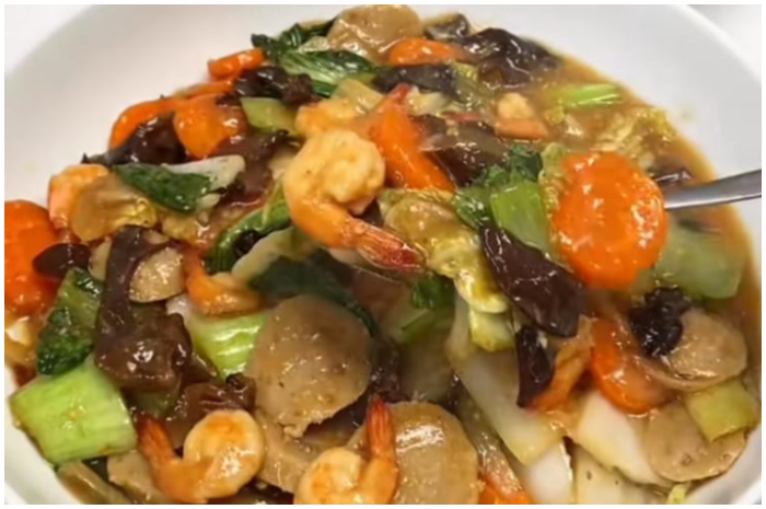 Resep mudah membuat cah sayur ala Resicachika.
