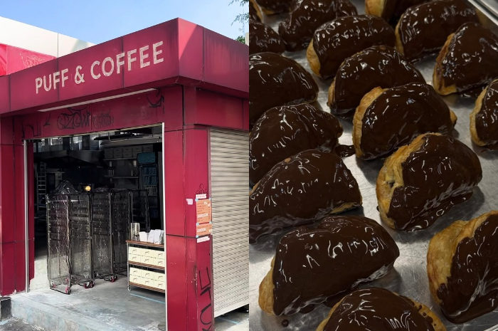 Hidden gem Blok M dengan puff pastry renyah dan kopi mini unik.