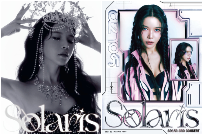 Poster Informasi Konser Tour Asia Solar Mamamoo.